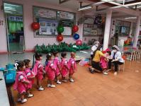 คลินิกชุมชนอบอุ่น ออกให้บริการตรวจสุขภาพเด็กปฐมวัยในศูนย์พัฒนาเด็กเล็กสังกัดเทศบาลนครแม่สอด 
