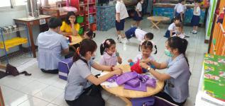 ตรวจสุขภาพเด็กปฐมวัยในศูนย์พัฒนาเด็กเล็กศูนย์พัฒนาเด็กเล็กวัดอรัญญเขต
