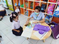 ตรวจสุขภาพเด็กปฐมวัยในศูนย์พัฒนาเด็กเล็กศูนย์พัฒนาเด็กเล็กวัดอรัญญเขต