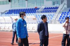 เทศบาลนครแม่สอดร่วมกับกรมพลศึกษาจัดการประชุมเพื่อเตรียมความพร้อมในการดำเนินโครงการก่อสร้างสระว่ายน้ำชุมชน ตำบลแม่สอด อำเภอแม่สอด จังหวัดตาก 