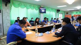 เทศบาลนครแม่สอดร่วมกับกรมพลศึกษาจัดการประชุมเพื่อเตรียมความพร้อมในการดำเนินโครงการก่อสร้างสระว่ายน้ำชุมชน ตำบลแม่สอด อำเภอแม่สอด จังหวัดตาก 