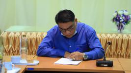 เทศบาลนครแม่สอดร่วมกับกรมพลศึกษาจัดการประชุมเพื่อเตรียมความพร้อมในการดำเนินโครงการก่อสร้างสระว่ายน้ำชุมชน ตำบลแม่สอด อำเภอแม่สอด จังหวัดตาก 