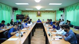 เทศบาลนครแม่สอดร่วมกับกรมพลศึกษาจัดการประชุมเพื่อเตรียมความพร้อมในการดำเนินโครงการก่อสร้างสระว่ายน้ำชุมชน ตำบลแม่สอด อำเภอแม่สอด จังหวัดตาก 