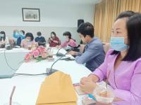 เข้าร่วมประชุมเครือข่ายปฏิบัติงานป้องกัน เฝ้าระวัง ส่งต่อและให้ความช่วยเหลือผู้ถูกกระทำรุนแรง ร่วมกับทีมสหวิชาชีพโรงพยาบาลแม่สอด