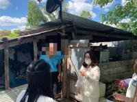 ลงพื้นที่ชุมชนจ๊อกจอสามัคคี,ชุมชนมณีไพรสณฑ์ การเยี่ยมเยือนผู้สูงอายุ ผู้พิการและครอบครัวที่อยู่ในภาวะที่ต้องได้รับการดูระยะยาวต่อไป