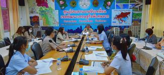 ประชุมการดำเนินงานการจัดบริการดูแลระยะยาวด้านสาธารณสุขสำหรับผู้สูงอายุและคนพิการที่มีภาวะพึ่งพิง LTC เทศบาลนครแม่สอด ครั้งที่1/2563