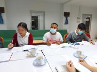 เข้าร่วมประชุมเพื่อแก้ไขระเบียบคณะกรรมการชุมชน/กลุ่มผู้สูงอายุ/กลุ่มพัฒนาสตรี