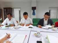 เข้าร่วมประชุมเพื่อแก้ไขระเบียบคณะกรรมการชุมชน/กลุ่มผู้สูงอายุ/กลุ่มพัฒนาสตรี