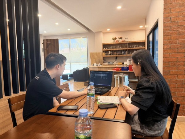 ฝ่ายพัฒนาชุมชน ดำเนินการสอบถามและตรวจสอบความพร้อมของสถานที่ สำหรับการดำเนินโครงการฝึกอาชีพฯ