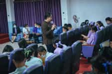 โครงการฝึกอบรมเชิงปฏิบัติการเพื่อพัฒนาเด็กและเยาวชนให้มีคุณธรรม จริยธรรม และทักษะทางสังคม