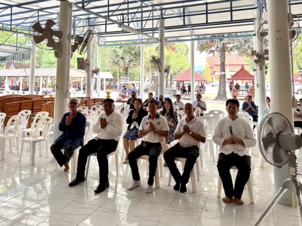 ร่วมพิธีฌาปนกิจศพผู้สูงอายุ อายุ 92 ปี ชุมชนร่วมแรง ณ เมรุวัดบุญญาวาส