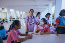 โครงการฝึกอบรมเชิงปฏิบัติการเพื่อพัฒนาเด็กและเยาวชนให้มีคุณธรรม จริยธรรม และทักษะทางสังคม