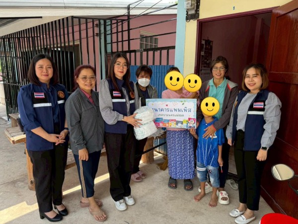 ายสังคมสงเคราะห์ ลงพื้นที่มอบแพมเพิสให้ครอบครัวกลุ่มเปราะบางตามกิจกรรม “ธนาคารแพมเพิส” เทศบาลนครแม่สอด”