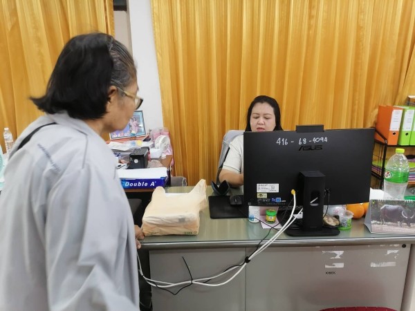 ฝ่ายส่งเสริมและสวัสดิการสังคม ได้ดำเนินการให้บริการแก่ประชาชนผู้มาขอรับบริการ
