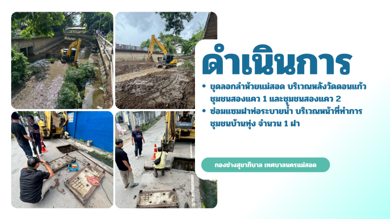 - กิจกรรมงานบำรุงรักษาและซ่อมแซม