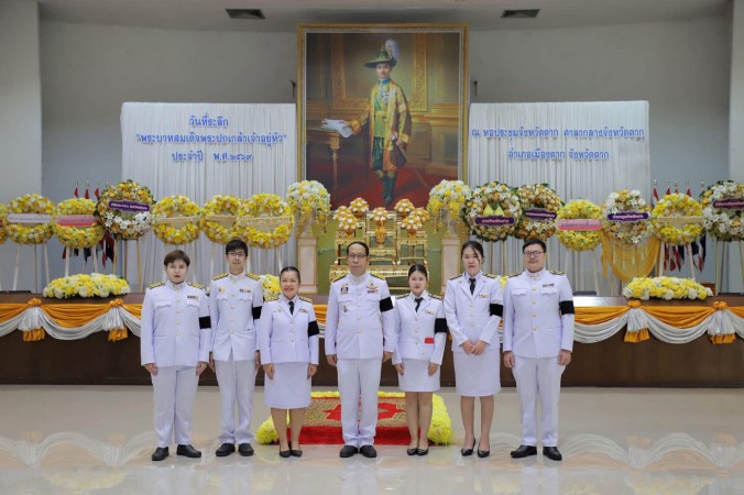 เทศบาลนคแม่สอดร่วมงานรัฐพิธีวันที่ระลึก พระบาทสมเด็จพระปกเกล้าเจ้าอยู่หัว