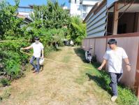 กองช่างและคณะทำงาน ออกสำรวจพื้นที่ในเขตเทศบาลนครแม่สอด เพื่อเตรียมความพร้อมในการขอรับการสนับสนุนงบประมาณ ประจำปี 2565