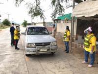 กองสวัสดิการสังคม ร่วมกับงานป้องกันและบรรเทาสาธารณภัย อสม.ชุมชน ร่วมปฏิบัติการตั้งด่าน จุดสกัด คัดกรอง การแพร่ระบาดของเชื้อไวรัส COVID 19