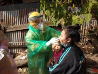 เจ้าหน้าที่คลินิกชุมชนอบอุ่นเทศบาลนครแม่สอด ออกติดตามกลุ่มเสี่ยงสัมผัสผู้ป่วยติดเชื้อไวรัสโคโรนา 2019 (COVID-19)ในเขตเทศบาลนครแม่สอด