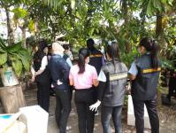 เจ้าหน้าที่คลินิกชุมชนอบอุ่นเทศบาลนครแม่สอด ออกติดตามกลุ่มเสี่ยงสัมผัสผู้ป่วยติดเชื้อไวรัสโคโรนา 2019 (COVID-19)ในเขตเทศบาลนครแม่สอด