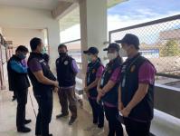 เจ้าหน้าที่คลินิกชุมชนอบอุ่นเทศบาลนครแม่สอด ออกติดตามกลุ่มเสี่ยงสัมผัสผู้ป่วยติดเชื้อไวรัสโคโรนา 2019 (COVID-19)ในเขตเทศบาลนครแม่สอด