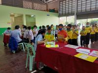 คลินิกชุมชนอบอุ่นฯ ออกให้บริการตรวจสุขภาพเด็กนักเรียนโรงเรียนเทศบาลวัดมณีไพรสณฑ์