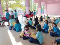 คลินิกชุมชนอบอุ่นฯ ออกให้บริการตรวจสุขภาพเด็กนักเรียนโรงเรียนเทศบาลวัดชุมพลคีรี