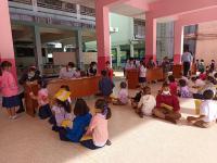 คลินิกชุมชนอบอุ่นฯ ออกให้บริการตรวจสุขภาพเด็กนักเรียนโรงเรียนเทศบาลวัดดอนแก้ว