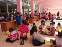 คลินิกชุมชนอบอุ่นฯ ออกให้บริการตรวจสุขภาพเด็กนักเรียนโรงเรียนเทศบาลวัดดอนแก้ว