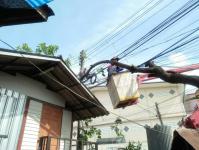 ดับเพลิงเเม่สอด ร่วมกองช่าง ตัดต้นไม้ชุมชนบ่้านทุ่ง