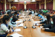 ประชุมพนักงานจ้างกองการศึกษา และพนักงานจ้างสถานศึกษาในสังกัดกองการศึกษา เทศบาลนครแม่สอด