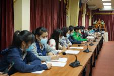 ประชุมพนักงานจ้างกองการศึกษา และพนักงานจ้างสถานศึกษาในสังกัดกองการศึกษา เทศบาลนครแม่สอด