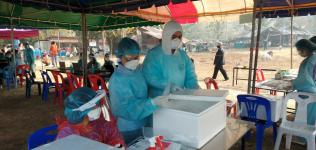 คลินิกชุมชนอบอุ่นฯ ร่วมดำเนินการค้นหาผู้ป่วย(โควิด-19) เชิงรุกในชุมชน หมู่บ้านแม่ปะ ต.แม่ปะ