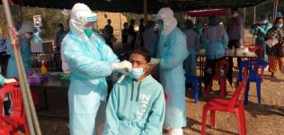 คลินิกชุมชนอบอุ่นฯ ร่วมดำเนินการค้นหาผู้ป่วย(โควิด-19) เชิงรุกในชุมชน หมู่บ้านแม่ปะ ต.แม่ปะ