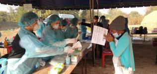 คลินิกชุมชนอบอุ่นฯ ร่วมดำเนินการค้นหาผู้ป่วย(โควิด-19) เชิงรุกในชุมชน หมู่บ้านแม่ปะ ต.แม่ปะ