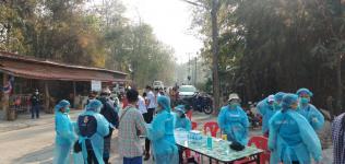 คลินิกชุมชนอบอุ่นฯ ร่วมดำเนินการค้นหาผู้ป่วย(โควิด-19) เชิงรุกในชุมชน หมู่บ้านแม่ปะ ต.แม่ปะ