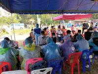 คลินิกชุมชนอบอุ่นฯ ร่วมดำเนินการค้นหาผู้ป่วย(โควิด-19) เชิงรุกในชุมชน หมู่บ้านแม่ปะ ต.แม่ปะ