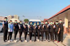 คลินิกชุมชนอบอุ่นฯ ร่วมดำเนินการค้นหาผู้ป่วย(โควิด-19) เชิงรุกในชุมชน หมู่บ้านแม่ปะ ต.แม่ปะ