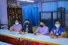 ผู้บริหารเทศบาลนครแม่สอดลงพื้นที่ตรวจเยี่ยมสถานศึกษา ในการเตรียมพร้อมในการเปิดเรียน