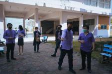 ผู้บริหารเทศบาลนครแม่สอดลงพื้นที่ตรวจเยี่ยมสถานศึกษา ในการเตรียมพร้อมในการเปิดเรียน