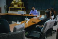 ผู้บริหารเทศบาลนครแม่สอดลงพื้นที่ตรวจเยี่ยมสถานศึกษา ในการเตรียมพร้อมในการเปิดเรียน