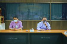 ผู้บริหารเทศบาลนครแม่สอดลงพื้นที่ตรวจเยี่ยมสถานศึกษา ในการเตรียมพร้อมในการเปิดเรียน