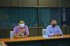 ผู้บริหารเทศบาลนครแม่สอดลงพื้นที่ตรวจเยี่ยมสถานศึกษา ในการเตรียมพร้อมในการเปิดเรียน