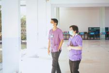 ผู้บริหารเทศบาลนครแม่สอดลงพื้นที่ตรวจเยี่ยมสถานศึกษา ในการเตรียมพร้อมในการเปิดเรียน