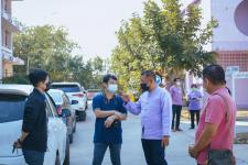 ผู้บริหารเทศบาลนครแม่สอดลงพื้นที่ตรวจเยี่ยมสถานศึกษา ในการเตรียมพร้อมในการเปิดเรียน