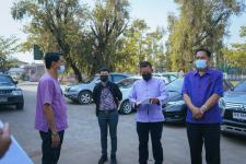 ผู้บริหารเทศบาลนครแม่สอดลงพื้นที่ตรวจเยี่ยมสถานศึกษา ในการเตรียมพร้อมในการเปิดเรียน