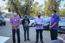 ผู้บริหารเทศบาลนครแม่สอดลงพื้นที่ตรวจเยี่ยมสถานศึกษา ในการเตรียมพร้อมในการเปิดเรียน