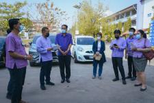 ผู้บริหารเทศบาลนครแม่สอดลงพื้นที่ตรวจเยี่ยมสถานศึกษา ในการเตรียมพร้อมในการเปิดเรียน