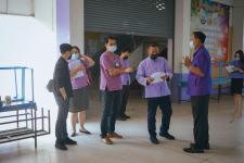 ผู้บริหารเทศบาลนครแม่สอดลงพื้นที่ตรวจเยี่ยมสถานศึกษา ในการเตรียมพร้อมในการเปิดเรียน