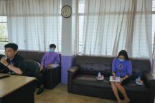 ผู้บริหารเทศบาลนครแม่สอดลงพื้นที่ตรวจเยี่ยมสถานศึกษา ในการเตรียมพร้อมในการเปิดเรียน